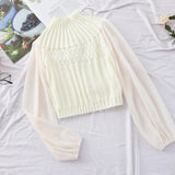 Women Turtleneck Knitted Pullovers