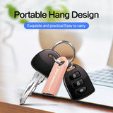 WANSENDA Key Chain USB Flash Drive 8GB 16GB 32GB Metal Pen Drive