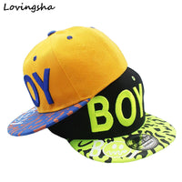 3D Letter BOY cap boy Adjustable Baseball Cap