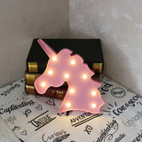 Unicornio Led Night Lights Unicorn Party 3D LED Table Lamp