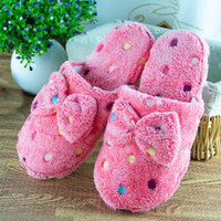 Women's Slippers Bow Slippers Ladies Indoor