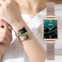 Women Watches Ladies Quartz Watch Bracelet Set