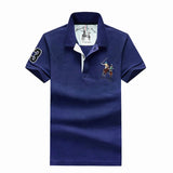 Cotton Solid Color Polo Men  High Quality  Polo Shirt Casual Fashion Men Polo