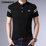 COODRONY Brand Summer Short Sleeve T Shirt Men