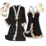 Sexy Wedding Lady Robe Suit