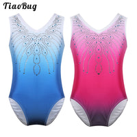 Kids Sleeveless Gymnastics Leotards