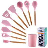 Silicone Cooking Utensils Set  Box Kitchen Accessories