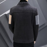 Wool Blends Jacket Men Short