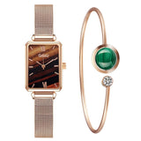 Women Watches Ladies Quartz Watch Bracelet Set