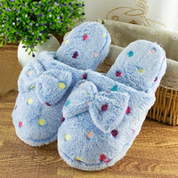 Women's Slippers Bow Slippers Ladies Indoor