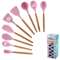 Silicone Cooking Utensils Set  Box Kitchen Accessories