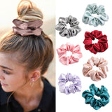 Elastic Rubber Hair Bands Girls