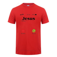 Jesus Is Calling T Shirt Christ Christian Religion Faith Bible