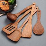 Wooden Spatula Kitchen Nonstick Dedicated Wooden Kitchenware Heat Resistant