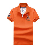 Cotton Solid Color Polo Men  High Quality  Polo Shirt Casual Fashion Men Polo