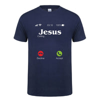 Jesus Is Calling T Shirt Christ Christian Religion Faith Bible