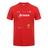 Jesus Is Calling T Shirt Christ Christian Religion Faith Bible