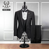 Men Suit Wedding Jacket Vest Pant 3 Piece