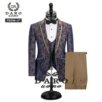 Men Suit Wedding Jacket Vest Pant 3 Piece