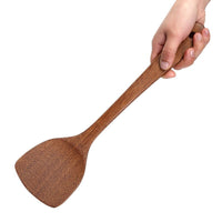 Wooden Spatula Kitchen Nonstick Dedicated Wooden Kitchenware Heat Resistant