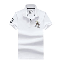 Cotton Solid Color Polo Men  High Quality  Polo Shirt Casual Fashion Men Polo