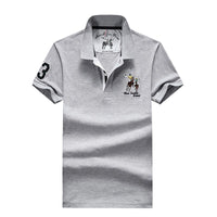 Cotton Solid Color Polo Men  High Quality  Polo Shirt Casual Fashion Men Polo