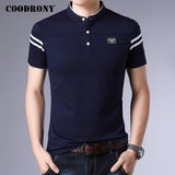 COODRONY Brand Summer Short Sleeve T Shirt Men