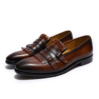 Tassel Loafers Buckle Shoes for Men