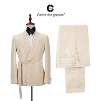 Men Suit Tailor-Made Costume 2 Pieces Blazer Pants