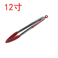 Kitchen Tongs Set BBQ Tools Stainless Steel Cooking Tongs With Silicone