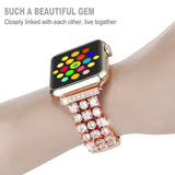 Women Diamond Strap for Apple Watch SE 7 6 5 41mm 45mm 40/44mm