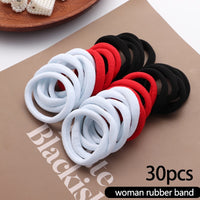 Elastic Hair Bands Set Flower Hair Ring