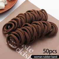 Elastic Hair Bands Set Flower Hair Ring