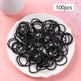 Elastic Hair Bands Set Flower Hair Ring