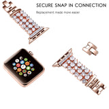 Women Diamond Strap for Apple Watch SE 7 6 5 41mm 45mm 40/44mm