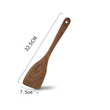 1PC Thailand Teak Natural Wood Tableware Spoon