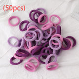 Elastic Hair Bands Set Flower Hair Ring