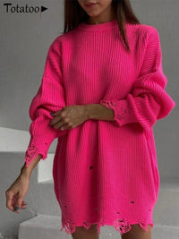 Sweater Winter Dress Women