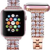 Women Diamond Strap for Apple Watch SE 7 6 5 41mm 45mm 40/44mm