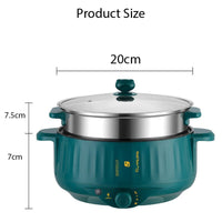 1.7L Multifunction Non-stick Pan Electric Cooking Pot Household