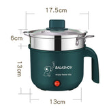 Electric Cooker Pot Mini Non-stick Cooking Machine Single/Double Layer