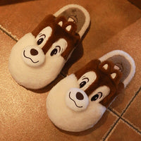 Winter Women's Slippers House Furry Men Home