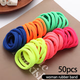 Elastic Hair Bands Set Flower Hair Ring