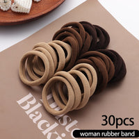 Elastic Hair Bands Set Flower Hair Ring