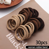 Elastic Hair Bands Set Flower Hair Ring