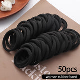 Elastic Hair Bands Set Flower Hair Ring