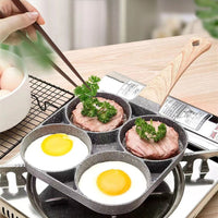 2/4 hole Frying Pot Pan Thickened Omelet Pan