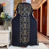 New Abaya African Dubai Turkey Dresse With Scarf High Quality