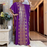 New Abaya African Dubai Turkey Dresse With Scarf High Quality