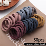 Elastic Hair Bands Set Flower Hair Ring